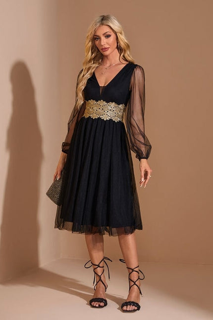 Robe de Soirée Tulle Élégante - gallery 4