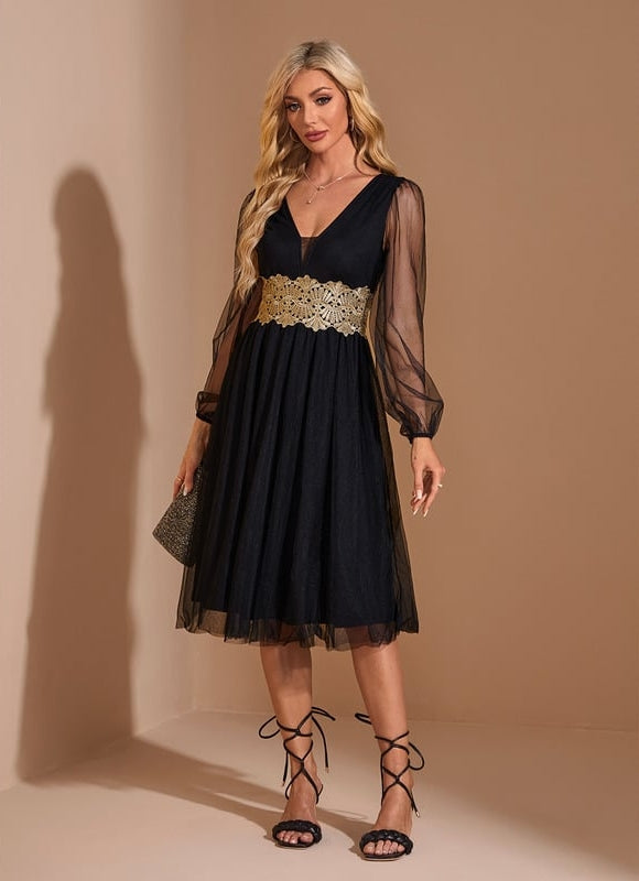 Robe de Soirée Tulle Élégante - gallery 4
