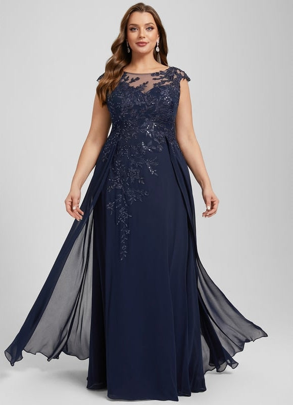 Robe de Soirée Illusion Étoilée - gallery 9