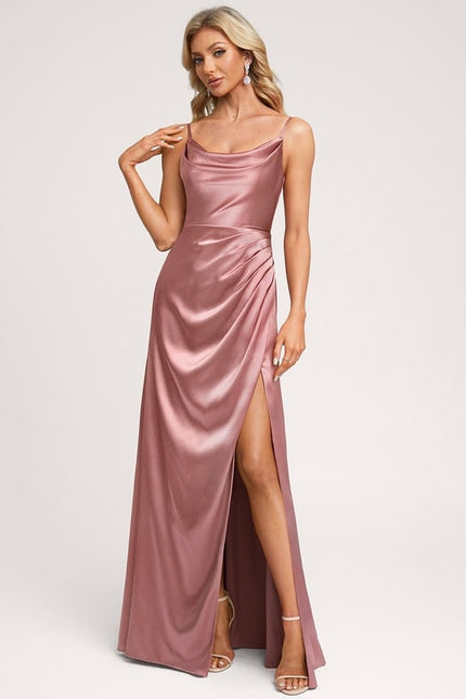 Robe de Soirée Éclat De Satin - gallery 4