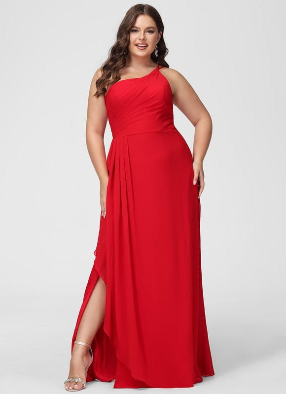 Robe de Soirée Asymétrique Fluide - gallery 5
