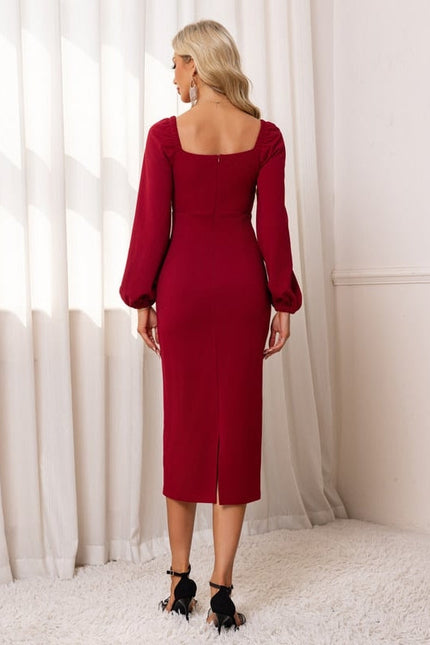 Robe De Soirée Longueur Midi - gallery 1