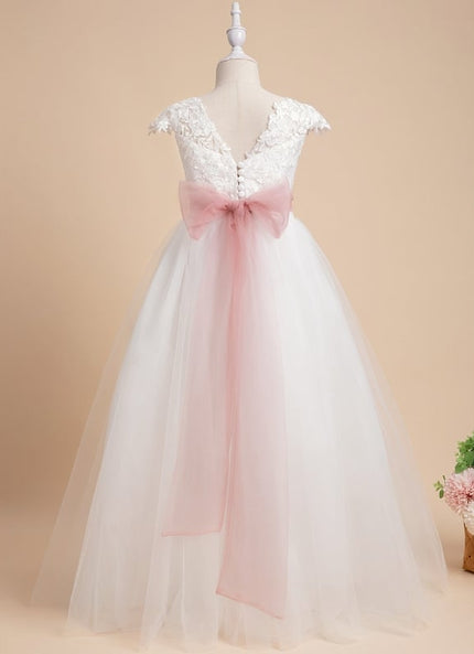 Robe de Soirée De Mariage Enfantine