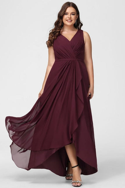 Robe de Soirée Vignoble Fluide - gallery 5