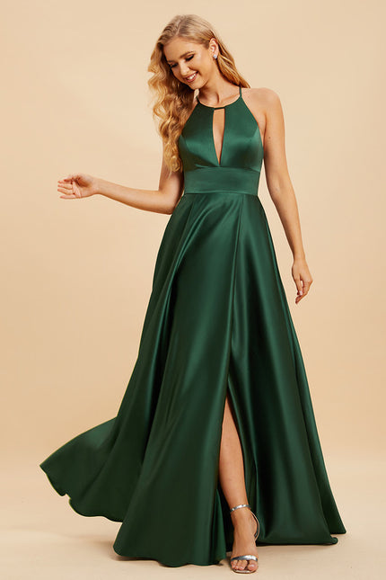Robe de Soirée Émeraude Confidential