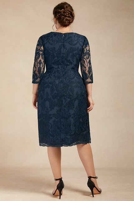 Robe de Soirée Élégance Marine Éthérée - gallery 9