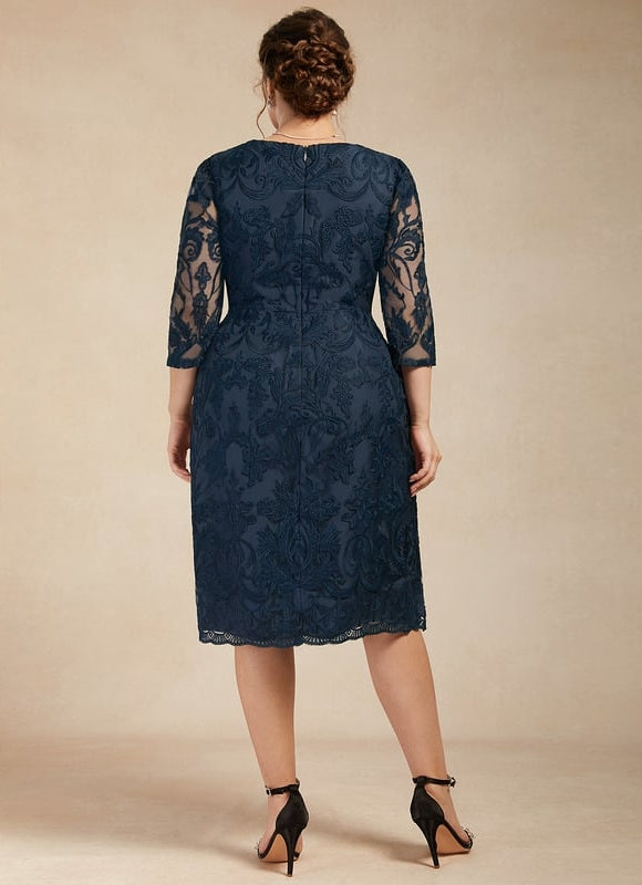 Robe de Soirée Élégance Marine Éthérée - gallery 9