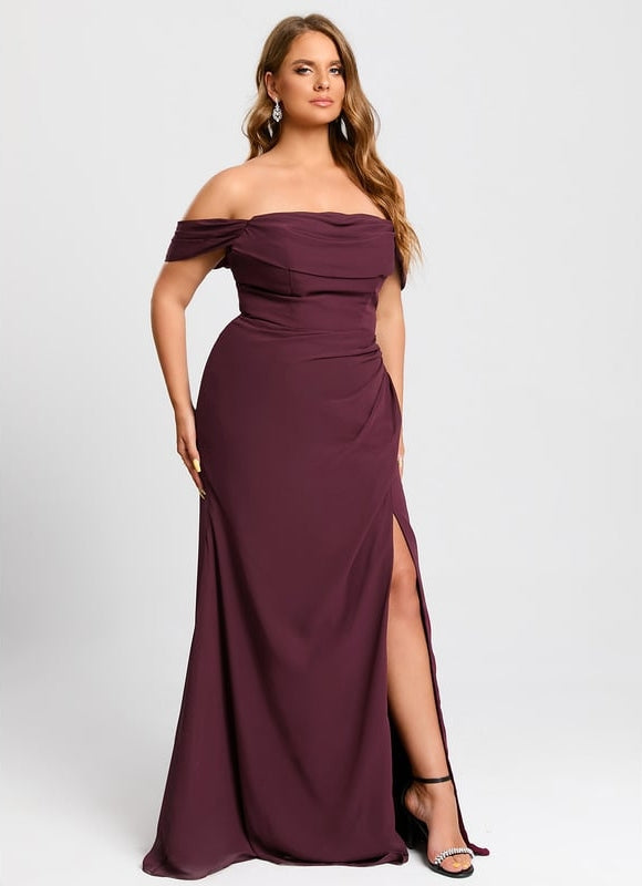 Robe de Soirée Rêve Pourpre - gallery 8