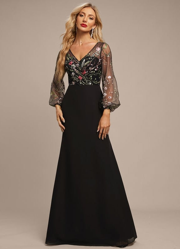 Robe de Soirée Élégance Botanique - gallery 3