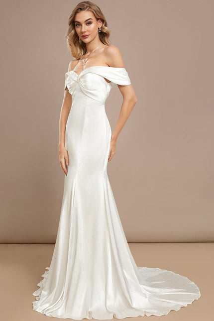 Robe de Soirée Satinée Sirène - gallery 2