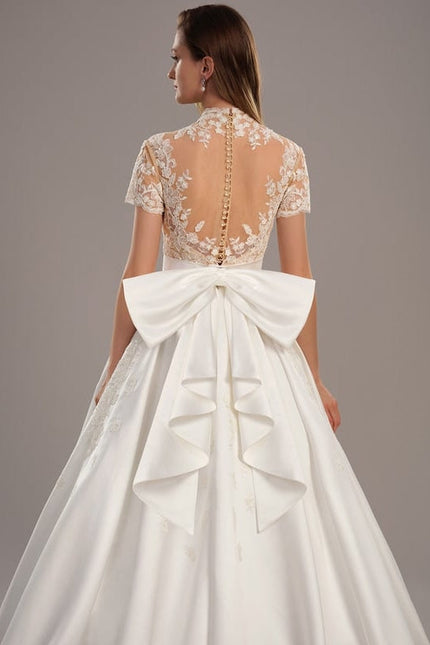 Robe de Soirée Lueur Satinée - gallery 5