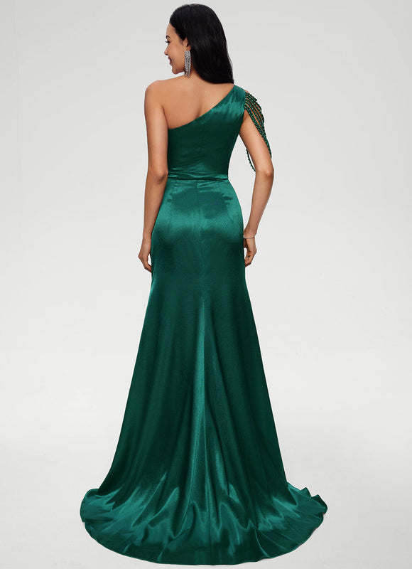 Robe de Soirée Éclat Émeraude Couture - gallery 1