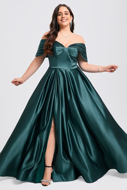 Robe de Soirée Émeraude Lumineuse - gallery 6