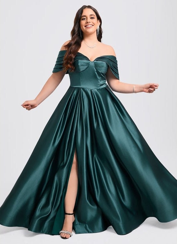 Robe de Soirée Émeraude Lumineuse - gallery 6