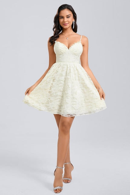 Robe de Soirée Dentelle Éclatante - gallery 5