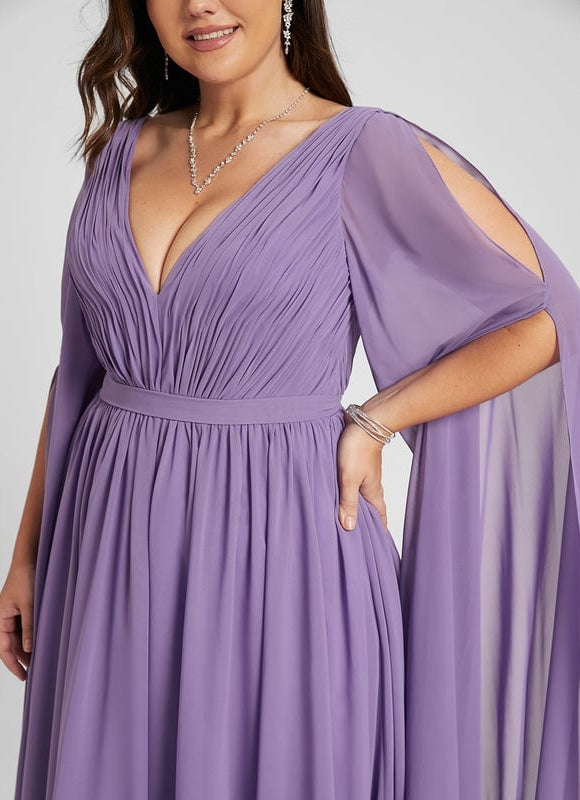 Robe de Soirée Fluide Émeraude - gallery 9
