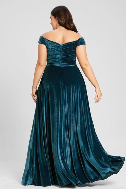 Robe de Soirée Sérénité Émeraude - gallery 7
