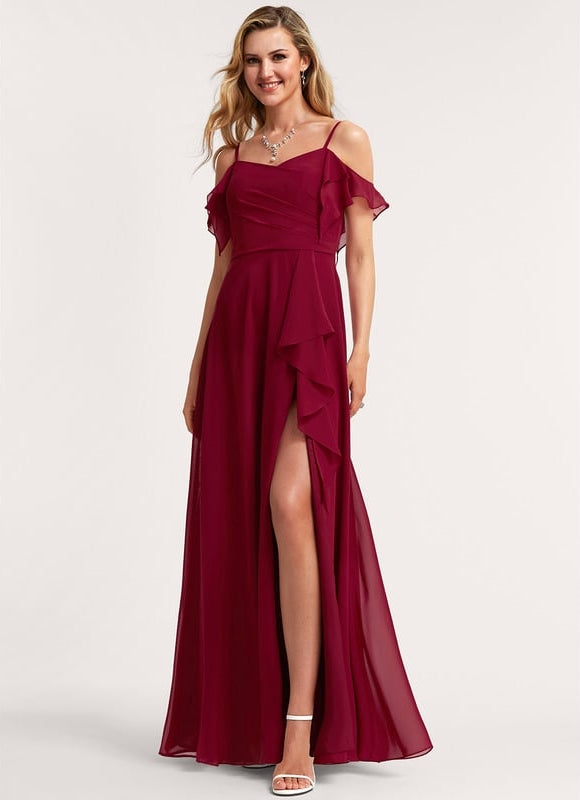 Robe de Soirée Légère Ciel