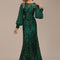 Robe de Soirée Luxe Émeraude