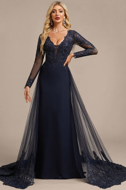 Robe de Soirée Nuit Étoilée - gallery 1