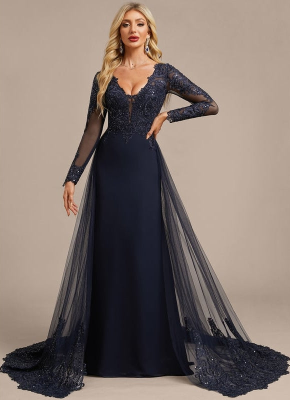 Robe de Soirée Nuit Étoilée - gallery 1