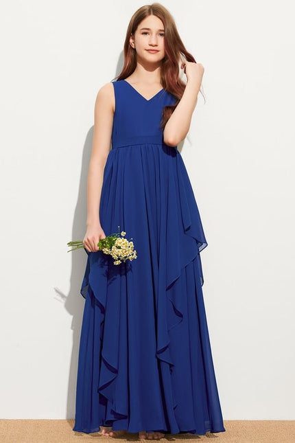 Robe de Soirée Bleu Flottant - gallery 1