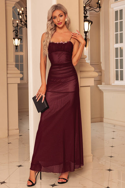 Robe De Soirée Sirène Rouge