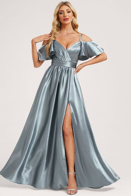 Robe De Soirée Décolleté Dos Nu - gallery 4