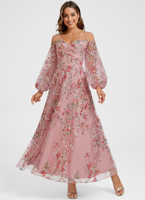 Robe de Soirée Florale Bohème - gallery 8