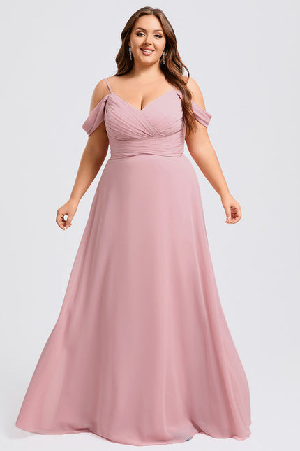 Robe de Soirée Écrue Flottante - gallery 9
