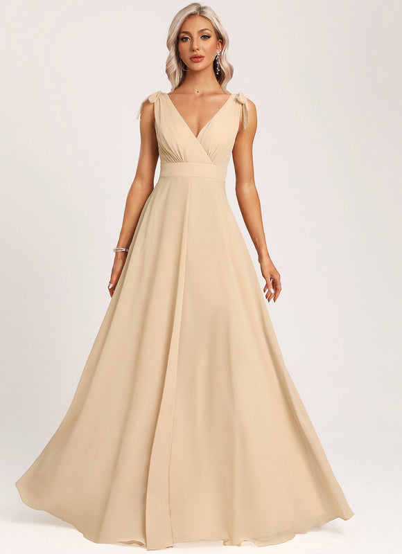 Robe de Soirée Satinée Douceur - gallery 3