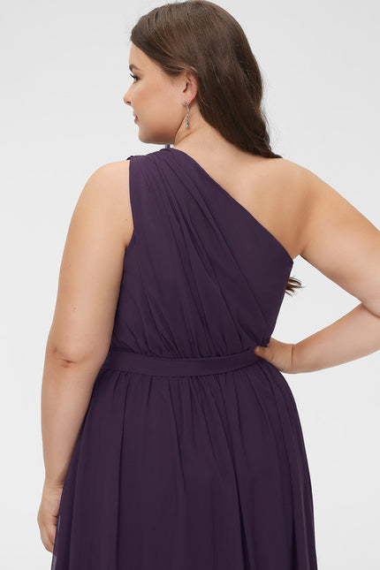 Robe de Soirée Asymétrique Fluide - gallery 8