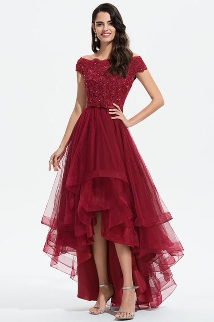 Robe de Soirée Rouge Opulent - gallery 2
