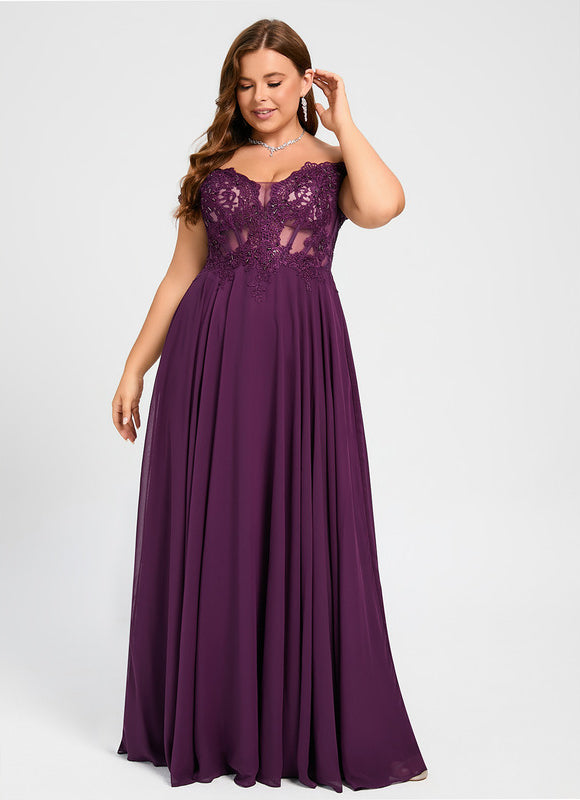Robe de Soirée Éthérée Violette - gallery 8
