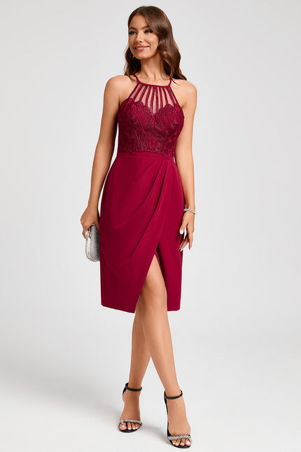 Robe De Soirée Courte Colorée - gallery 1