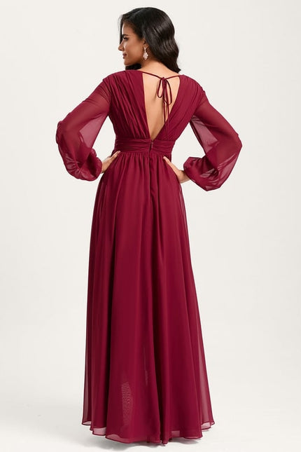 Robe de Soirée Bleu Aérien - gallery 2