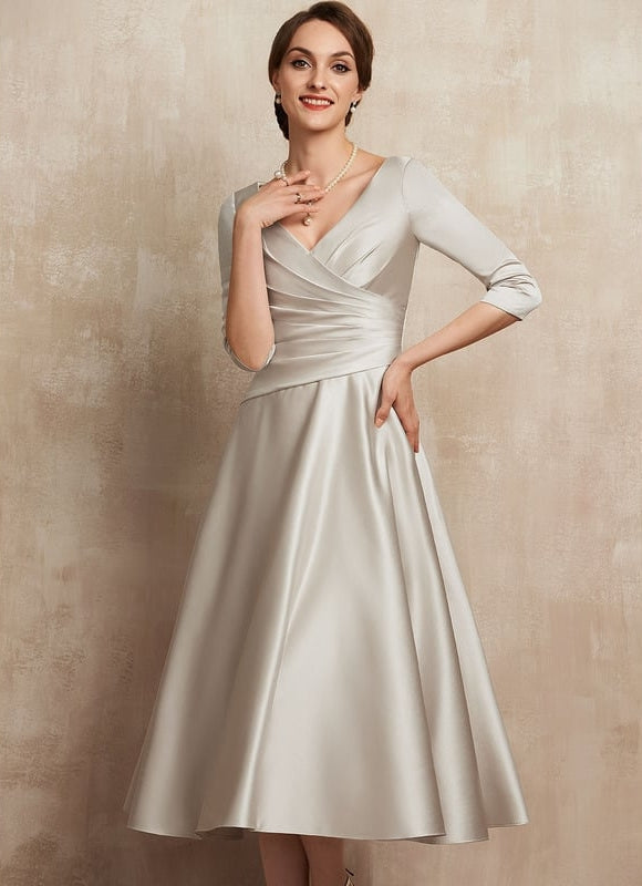 Robe de Soirée Lueur De Satin - gallery 3