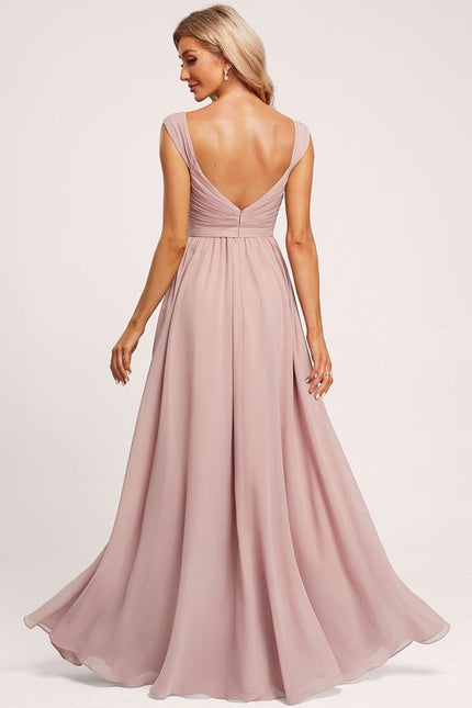 Robe de Soirée Aube Satinée - gallery 6