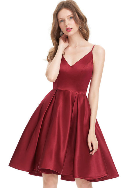 Robe de Soirée Rouge Élémentaire - gallery 1