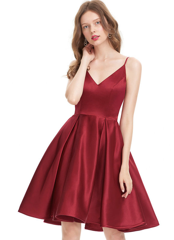 Robe de Soirée Rouge Élémentaire - gallery 1