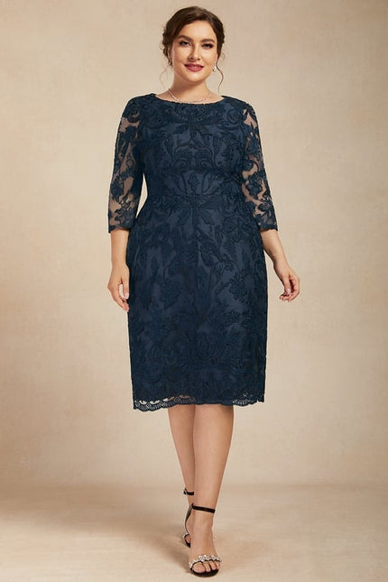 Robe de Soirée Élégance Marine Éthérée - gallery 7