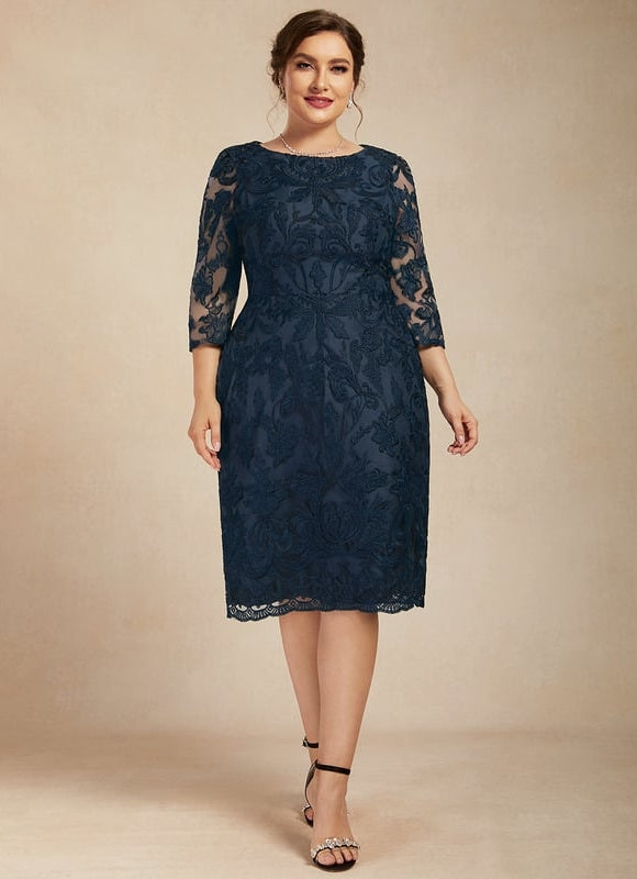 Robe de Soirée Élégance Dentelle Nocturne - gallery 7