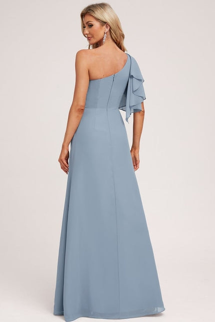 Robe de Soirée Asymétrique Fluide - gallery 1