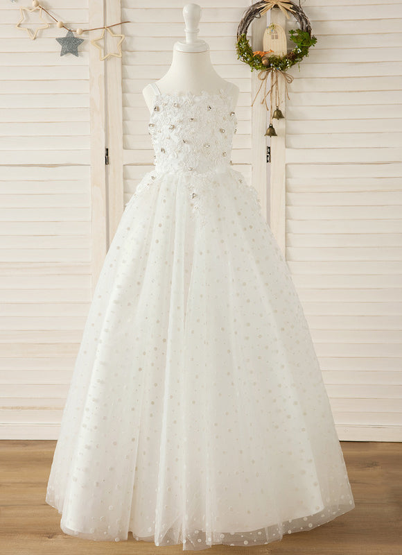 Robe de Soirée Étoile Blanche