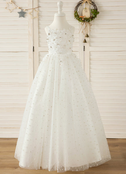Robe de Soirée Étoile Blanche