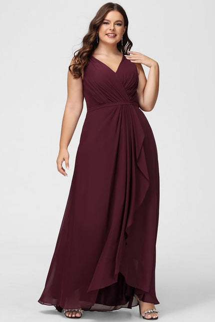 Robe de Soirée Vignoble Fluide - gallery 8
