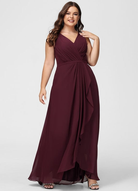 Robe de Soirée Vignoble Fluide - gallery 8