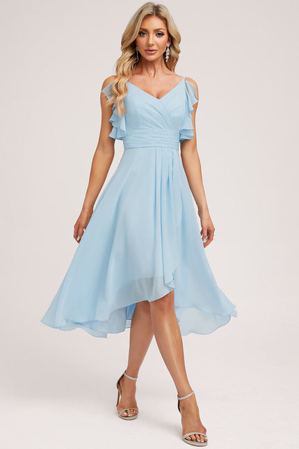 Robe de Soirée Bleu Aérien - gallery 3