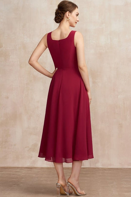 Robe de Soirée Rouge Efflorescence - gallery 6