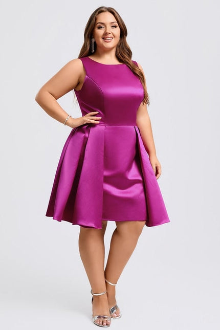 Robe de Soirée Satinée Précieuse - gallery 9